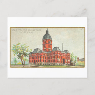 Hauptstadt Gebäude in St. Paul, Minnesota, Vintag Postkarte