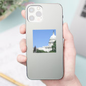 Hauptstadt Gebäude in Washington DC Aufkleber (Telefon)