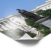 Hauptstadt Gebäude in Washington DC Fotodruck (Ecke)