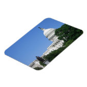 Hauptstadt Gebäude in Washington DC Magnet (Linke Seite)