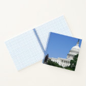 Hauptstadt Gebäude in Washington DC Notizblock (Innenseite)