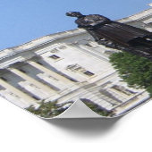 Hauptstadt Gebäude in Washington DC Poster (Ecke)