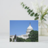 Hauptstadt Gebäude in Washington DC Postkarte (Stehend Vorderseite)