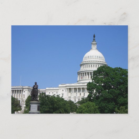 Hauptstadt Gebäude in Washington DC Postkarte (Vorderseite)