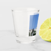 Hauptstadt Gebäude in Washington DC Schnapsglas (Links)