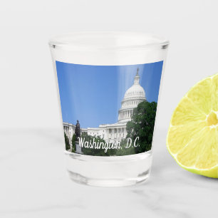 Hauptstadt Gebäude in Washington DC Schnapsglas