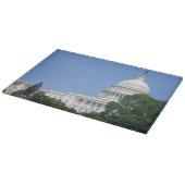 Hauptstadt Gebäude in Washington DC Schneidebrett (Ecke)