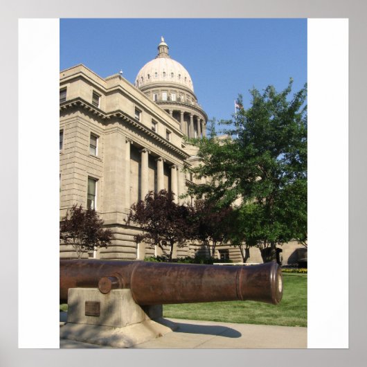 Hauptstadt Gebäude Poster (Vorne)