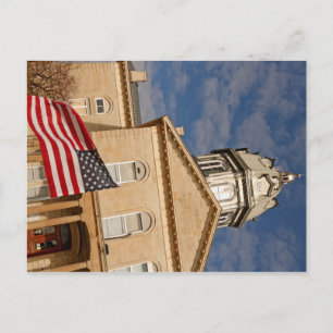 Hauptstadt Gebäude Postkarte