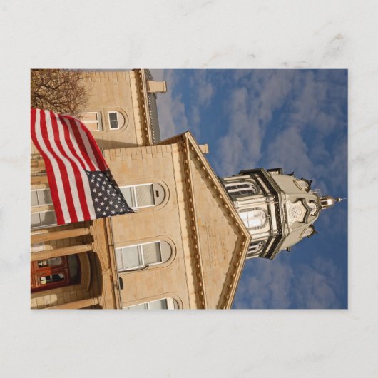 Hauptstadt Gebäude Postkarte (Vorderseite)