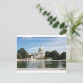 Hauptstadt Gebäude Postkarte (Stehend Vorderseite)