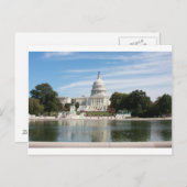 Hauptstadt Gebäude Postkarte (Vorne/Hinten)