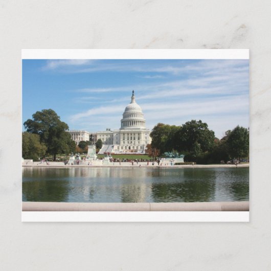 Hauptstadt Gebäude Postkarte (Vorderseite)