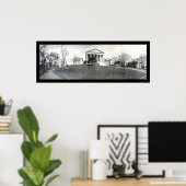 Hauptstadt Gebäude Richmond Foto 1909 Poster (Heimbüro)