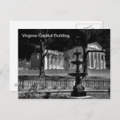 Hauptstadt Gebäude Virginia Postkarte (Vorne/Hinten)