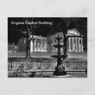 Hauptstadt Gebäude Virginia Postkarte