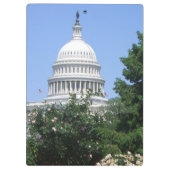 Hauptstadt Gebäude von Bartholdi Park Klemmbrett (Rückseite)