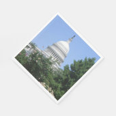 Hauptstadt Gebäude von Bartholdi Park Serviette (Ecke)