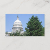 Hauptstadt Gebäude von Bartholdi Park Visitenkarte (Rückseite)