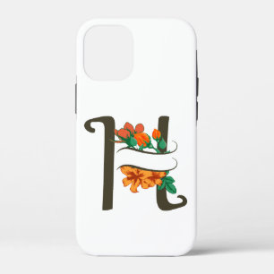 Hauptstadt H florale Monogramm Case-Mate iPhone Hülle