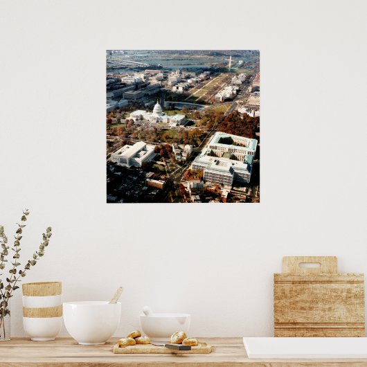 Hauptstadt Hill DC Poster (Küche)