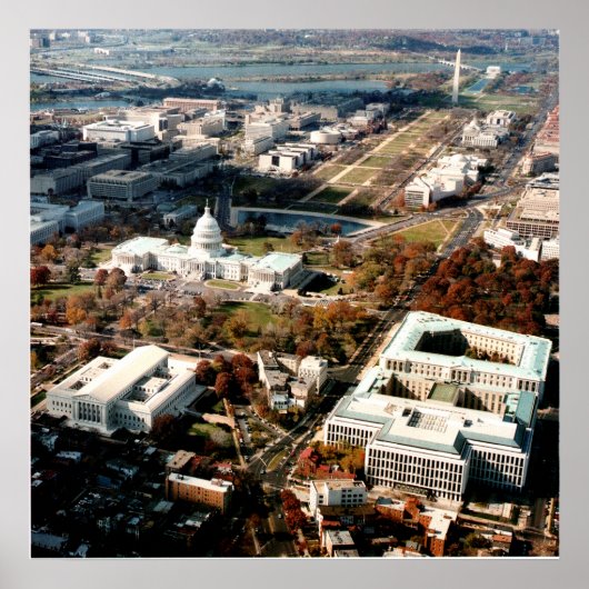 Hauptstadt Hill DC Poster (Vorne)