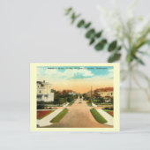 Hauptstadt Hill District, Seattle, Washington Vint Postkarte (Stehend Vorderseite)