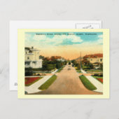 Hauptstadt Hill District, Seattle, Washington Vint Postkarte (Vorne/Hinten)