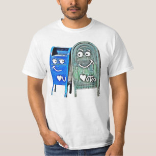 Hauptstadt Hügel Liebe Postfächer T-Shirt