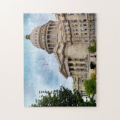Hauptstadt Idaho. Weihnachtsgrüße Puzzle (Vertikal)