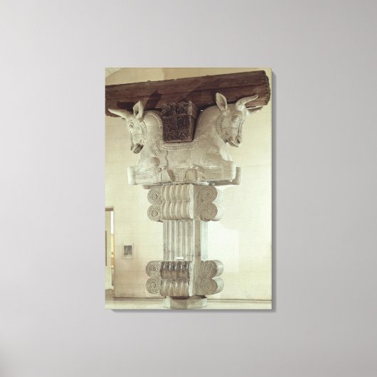 Hauptstadt im persischen Stil Leinwanddruck (Vorderseite)