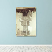 Hauptstadt im persischen Stil Leinwanddruck (Insitu (Holzboden))