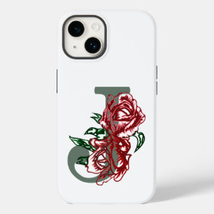 Hauptstadt J floral monogramm Case-Mate iPhone 14 Hülle