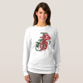 Hauptstadt J floral monogramm T-Shirt (Vorne ganz)