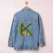 Hauptstadt K florale Monogramm Jeansjacke (Hangar)