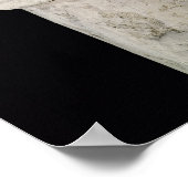 Hauptstadt mit einem Mann mit erhöhten Waffen Poster (Ecke)