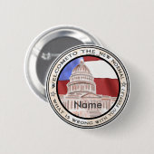 Hauptstadt Neue politische Normalität Button (Vorne & Hinten)