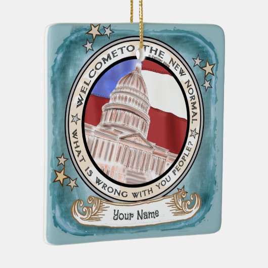 Hauptstadt New Normal Keramikornament (Rechts)