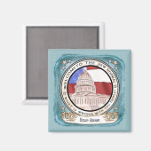 Hauptstadt New Normal Magnet (Vorderseite/Rückseite)