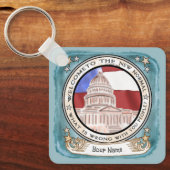 Hauptstadt New Normal Schlüsselanhänger (Vorderseite)