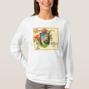 Hauptstadt orange LabelLindsay, CA T-Shirt