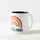 Hauptstadt Peak Zweifarbige Tasse (VorderseiteRechts)