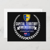 Hauptstadt Postkarte (Vorne/Hinten)