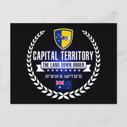 Hauptstadt Postkarte (Vorderseite)