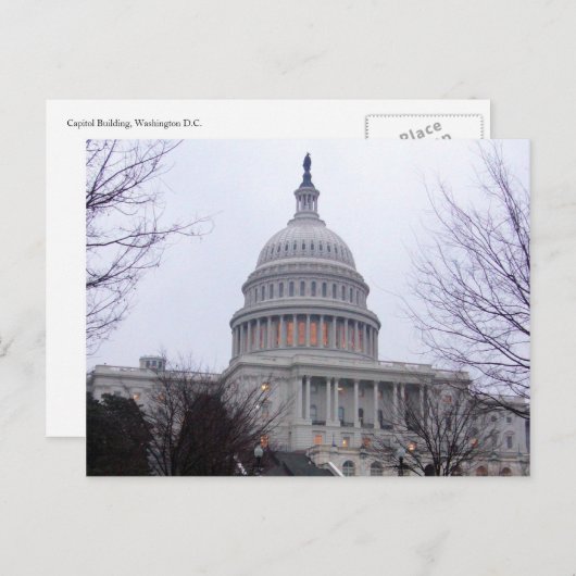 Hauptstadt Postkarte (Vorne/Hinten)