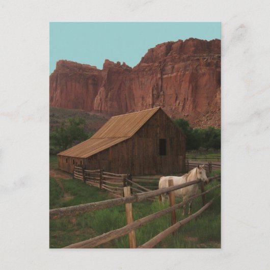 Hauptstadt Reef National Park, Utah Postkarte (Vorderseite)