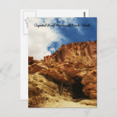 Hauptstadt Reef National Park, Utah Postkarte (Vorne/Hinten)
