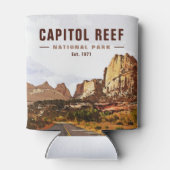 Hauptstadt Reef Nationalpark Cathedral Loop Dosenkühler (Rückseite)