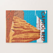 Hauptstadt Reef Nationalpark Cathedral Loop Puzzle (Horizontal)