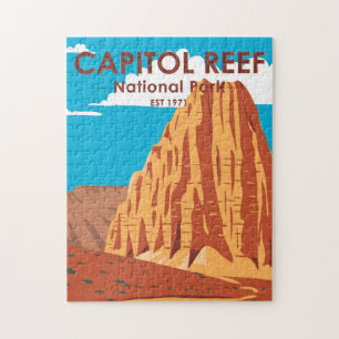 Hauptstadt Reef Nationalpark Cathedral Loop Puzzle